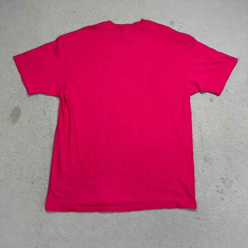 Vintage 90s Hanes Beefy-T San Diego California Flower Graphic Pink T-Shirt XL